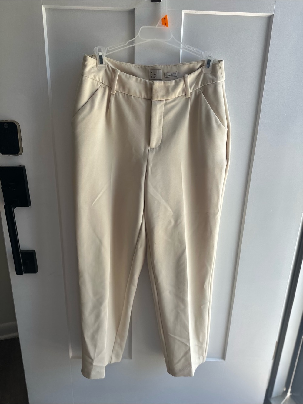a new day Cream Straight-Leg Dress Pants